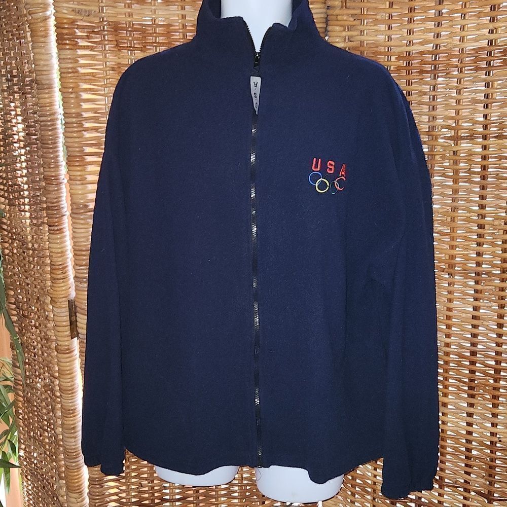 USA Olympics Fleece Jacket XXL